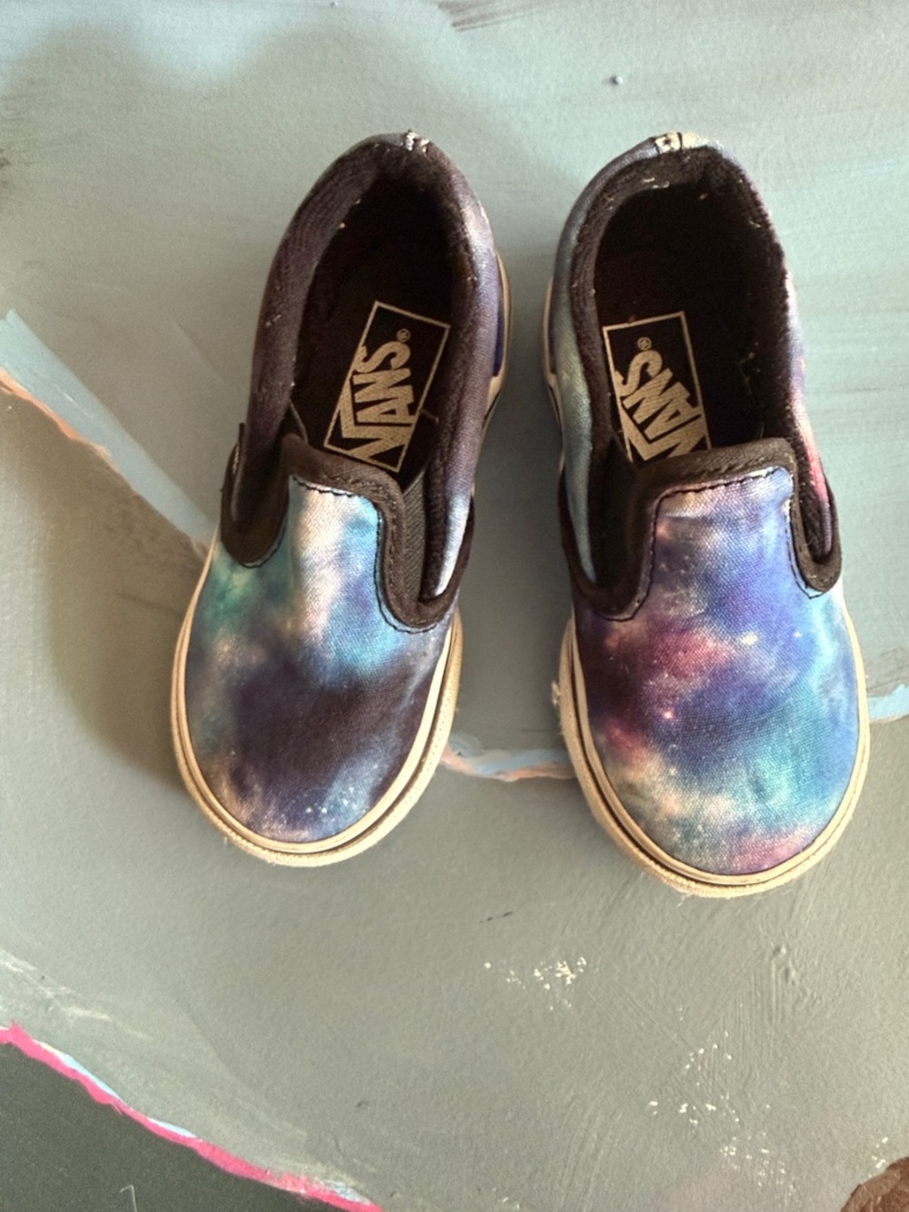 🚀🪐Vans Outer-Space kids slip-ons🪐🚀